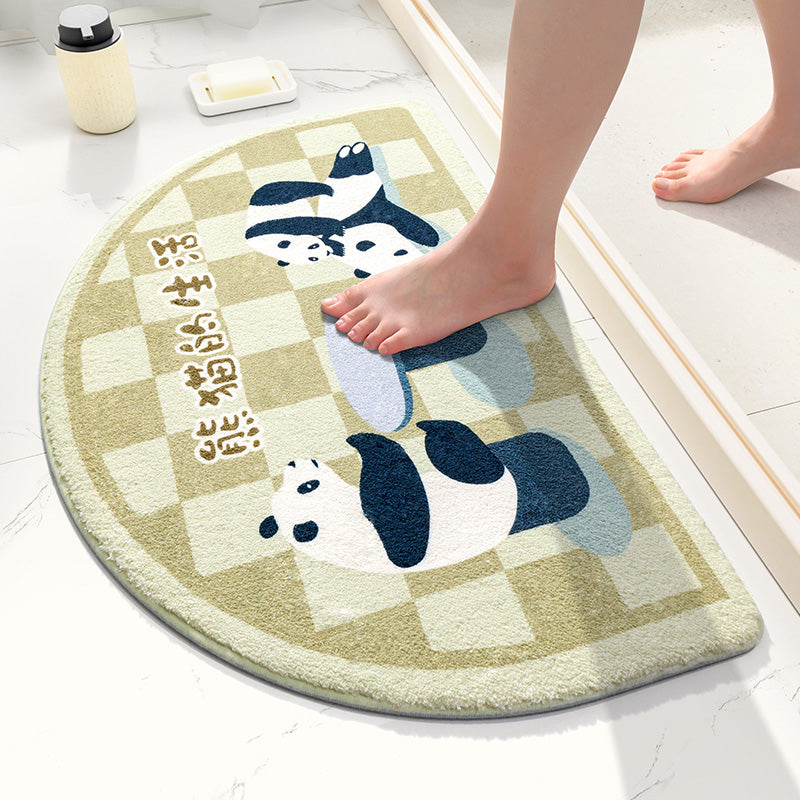 Absorbent Bathroom Nonslip Mat Door Foot Pad Toilet Entry Door Home Mat