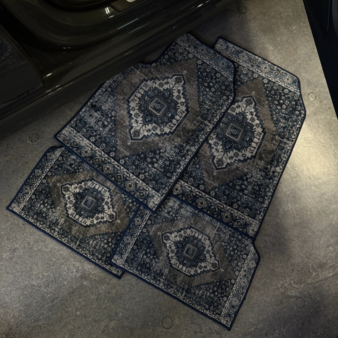 Car Bohemian Retro Ethnic Style Stain-resistant Wear-resistant Foot Mat
