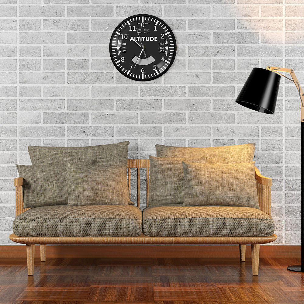 Metal Case Wall Clock Silent Wall Clock