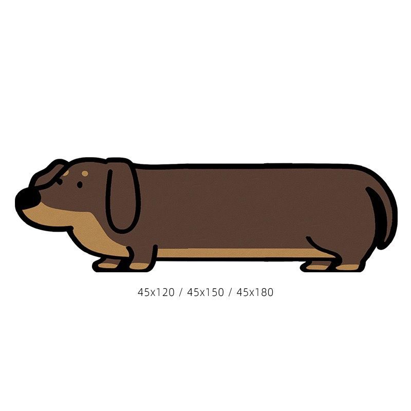 Cute Lying Cat Diatom Ooze Floor Absorbent Easy-to-dry Foot Hallway Kitchen Stain-resistant Non-slip Mat